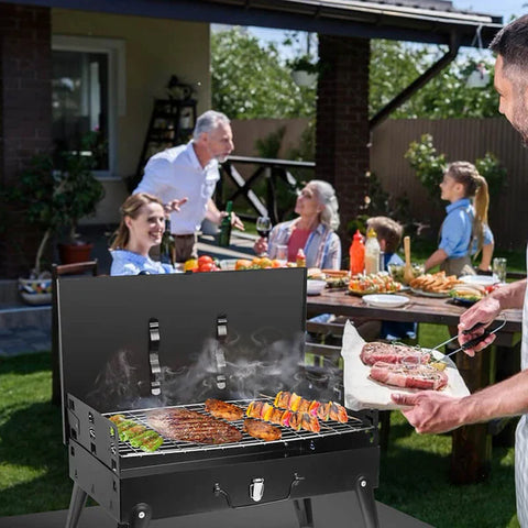 Mini Foldable Charcoal Grill